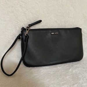 Black Nine West Wristlet